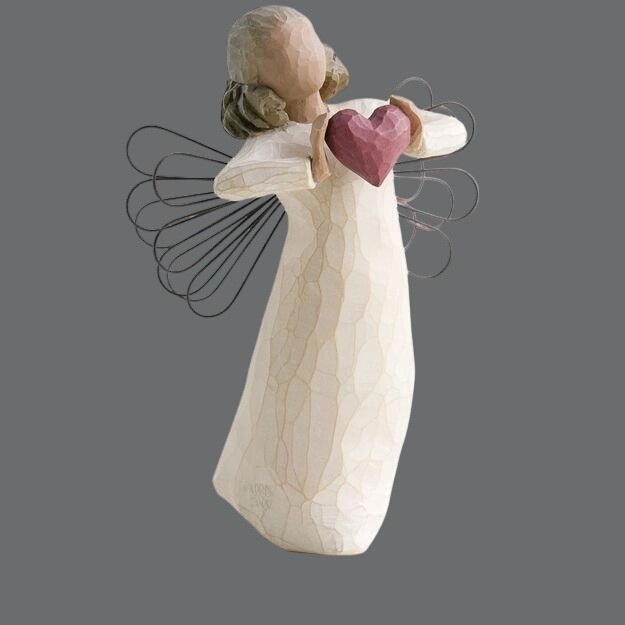 Willow Tree “With Love” Angel Figurine By Susan Lordi – Demdaco – New In Box