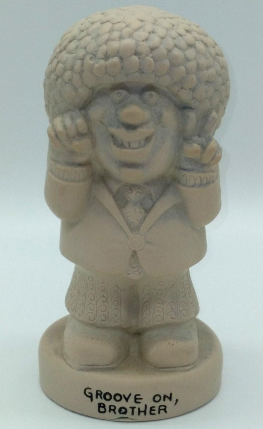 Vintage 1972 American Greetings Groove On Brother Plastic Figurine