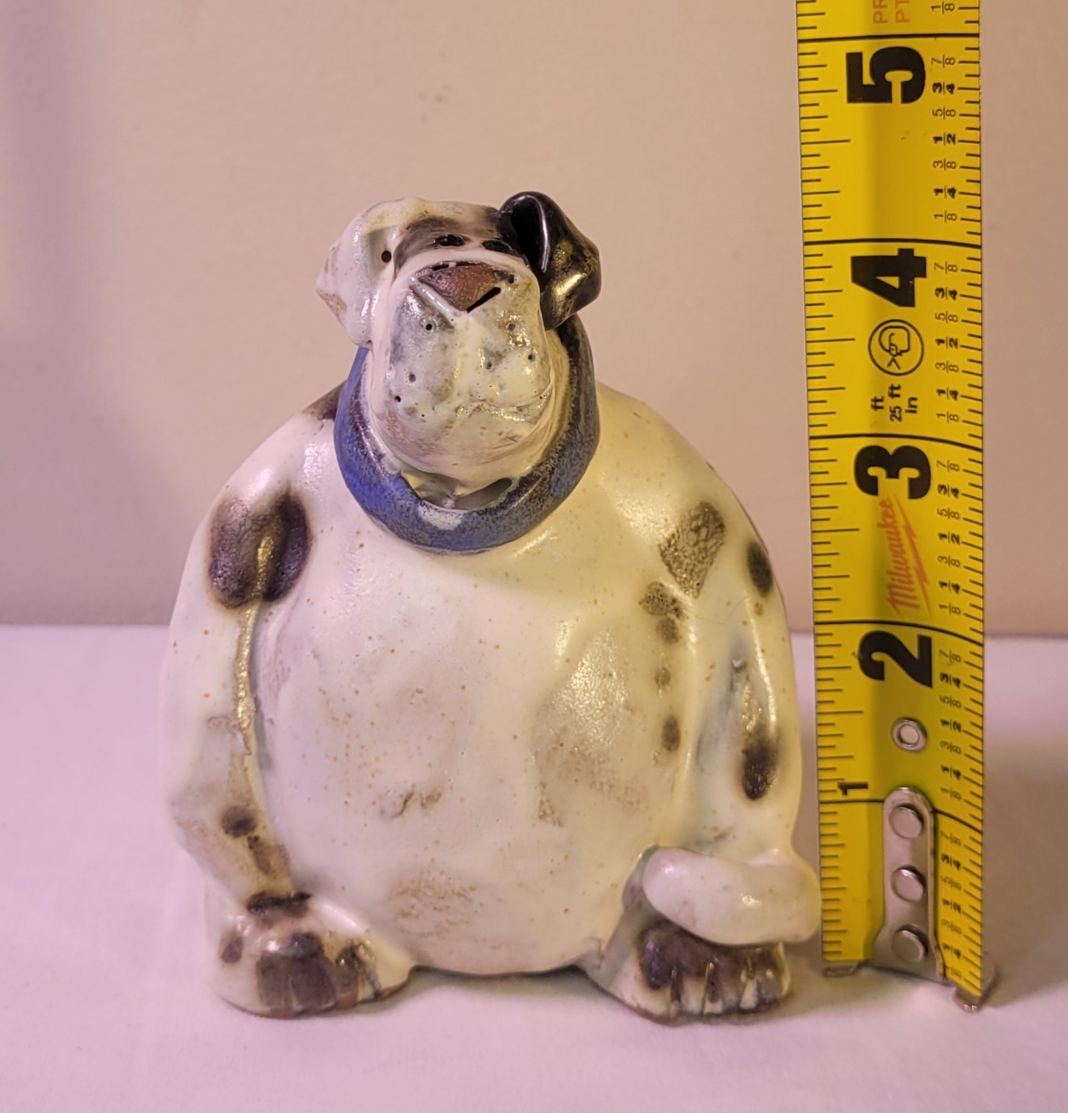 Sara Meadows Balloon Dog 4.25″ Tall Signed Dated 2000