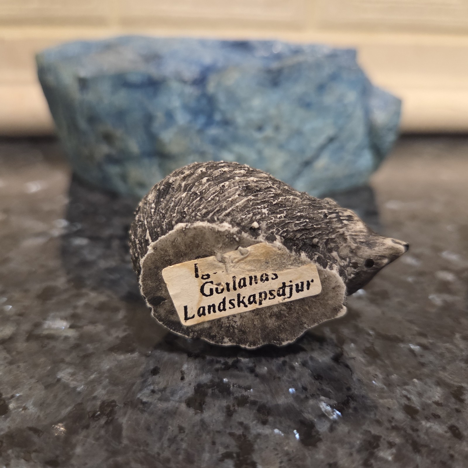 Vintage Hedgehog Family Of 3~Swedish~Landskapdjur~So Cute😍