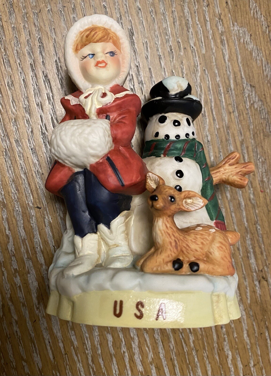 Christmas Children Of The World Vintage Set of 4 RSVP INT INC In Original Boxes
