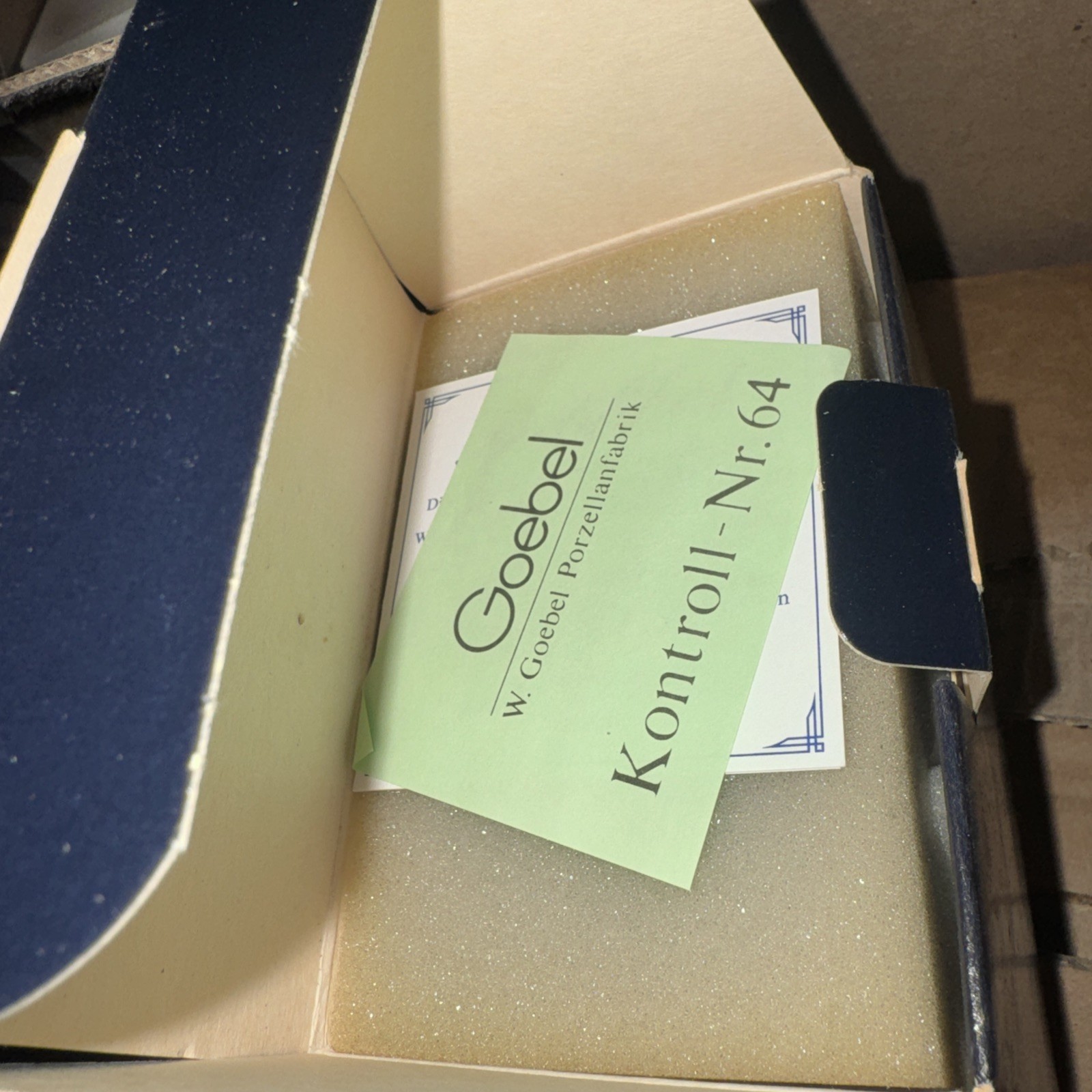 7 EMPTY HUMMEL BOXES *NO FIGURES* 1990’s Some Paperwork In Boxes *Pictures*