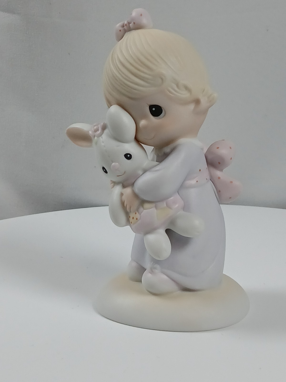 1982 Precious Moments “Jesus Love Me” Girl with Bunny Figurine #E-9279