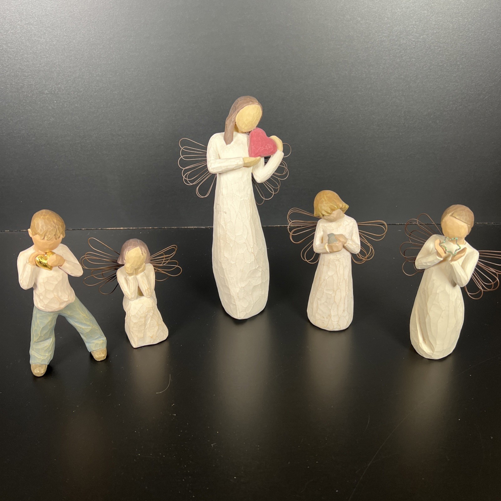 Lot Of 5 Willow Tree Figurines by Susan Lordi – Excellent Shape – Collectible