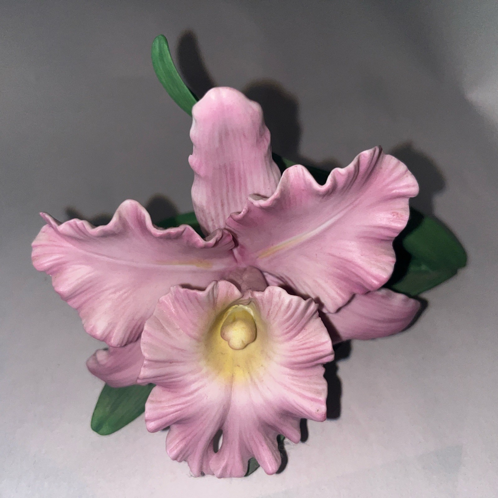 Lenox Pink Cattleya Orchid Fine Porcelain Figure
