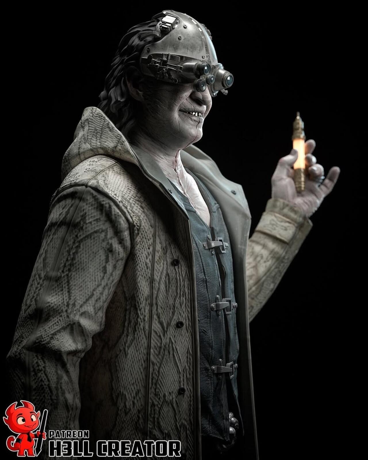 Victor Gideon | Resident Evil | High Quality Unpainted Resin Garage Kit 1:10