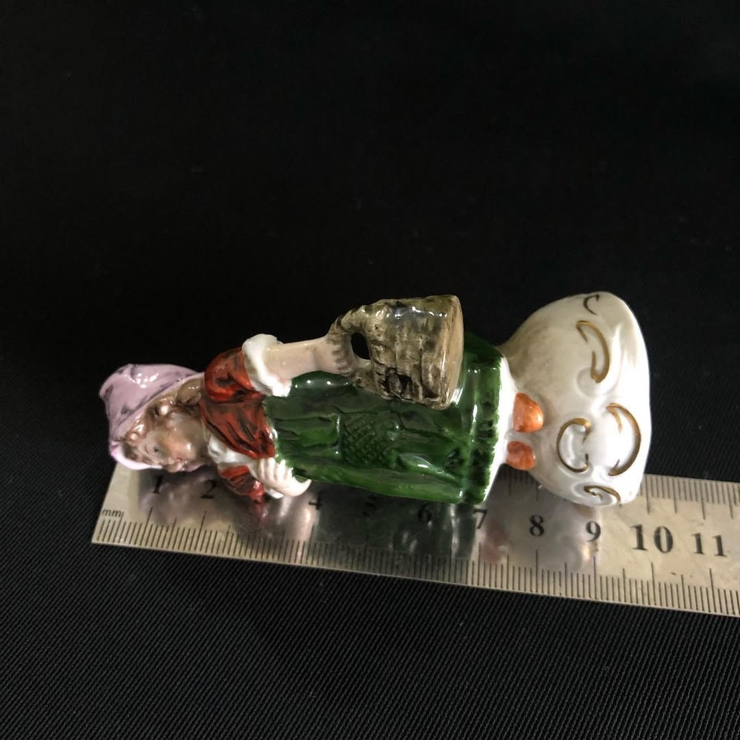 Vintage Figurine Sculpture Woman Porcelain Germany 20 Century Rare Collectible