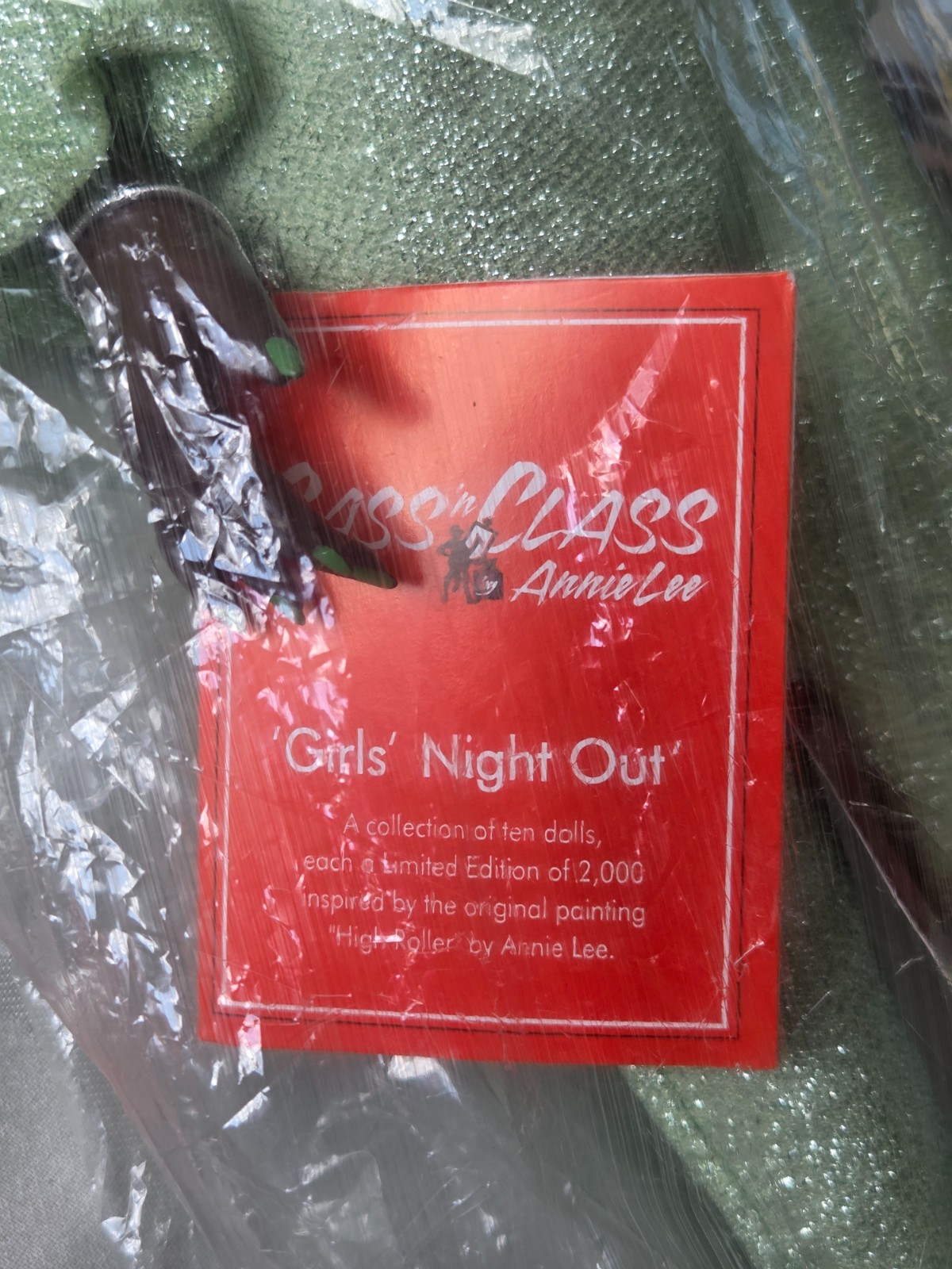 ANNIE LEE SASS ‘N CLASS DEBUT- Gorgeous In Green-Limited Edition of 2000 NEW NIP