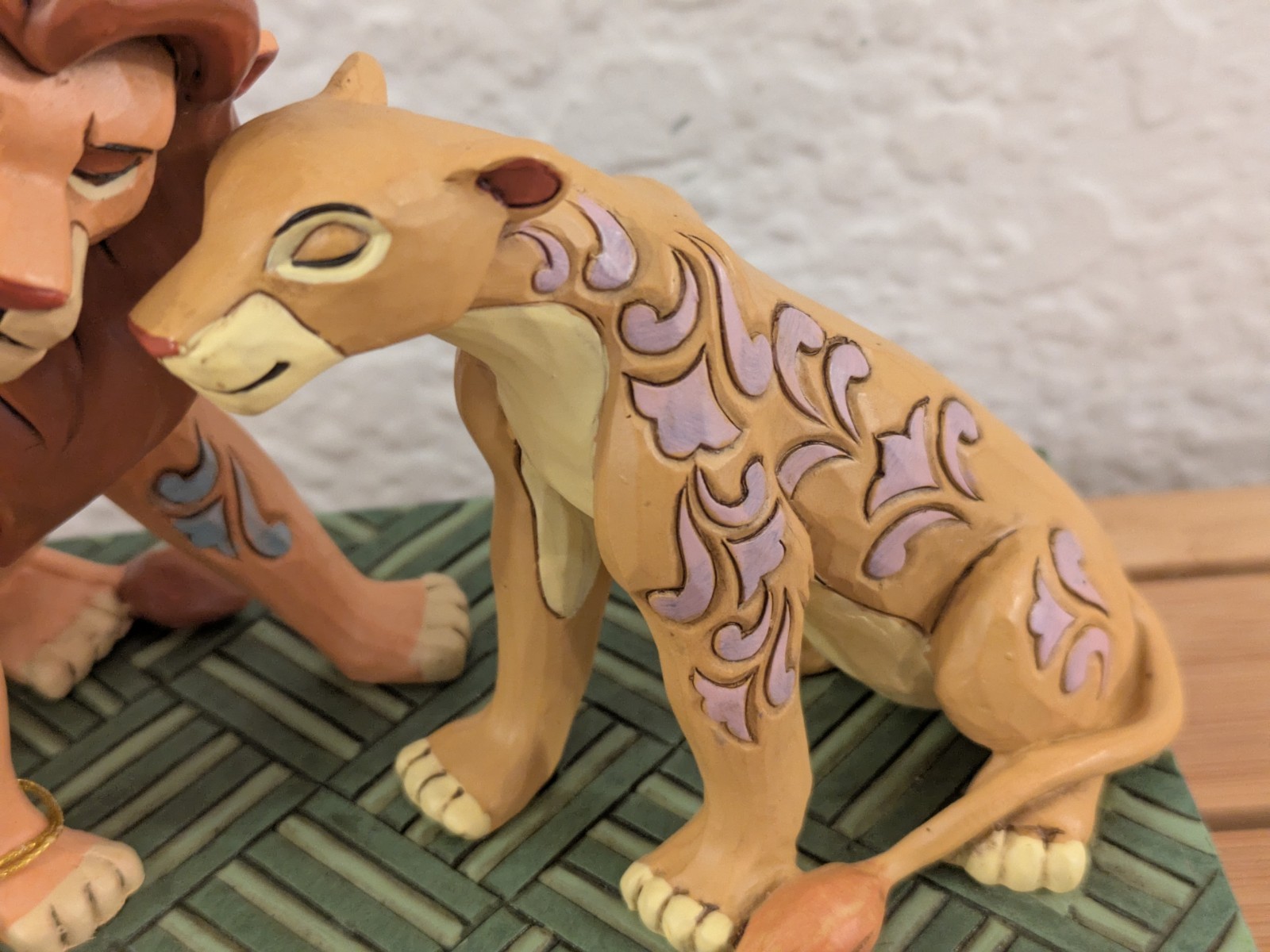 Enesco Jim Shore Disney The Lion King Simba Nala Savannah Sweethearts W/ Tag