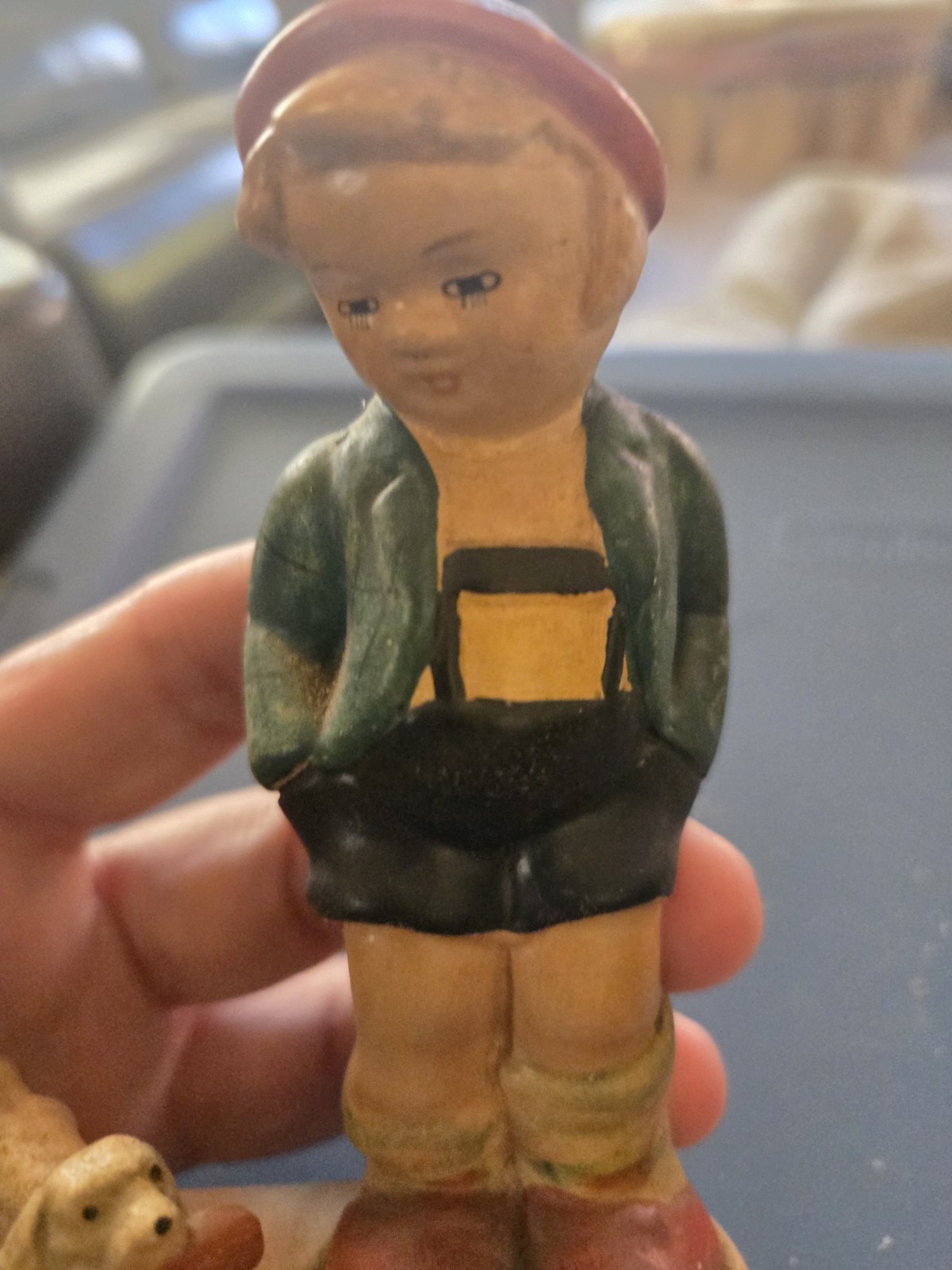 1950’s Chalkware Reproduction Of The Sensitive Hunter.