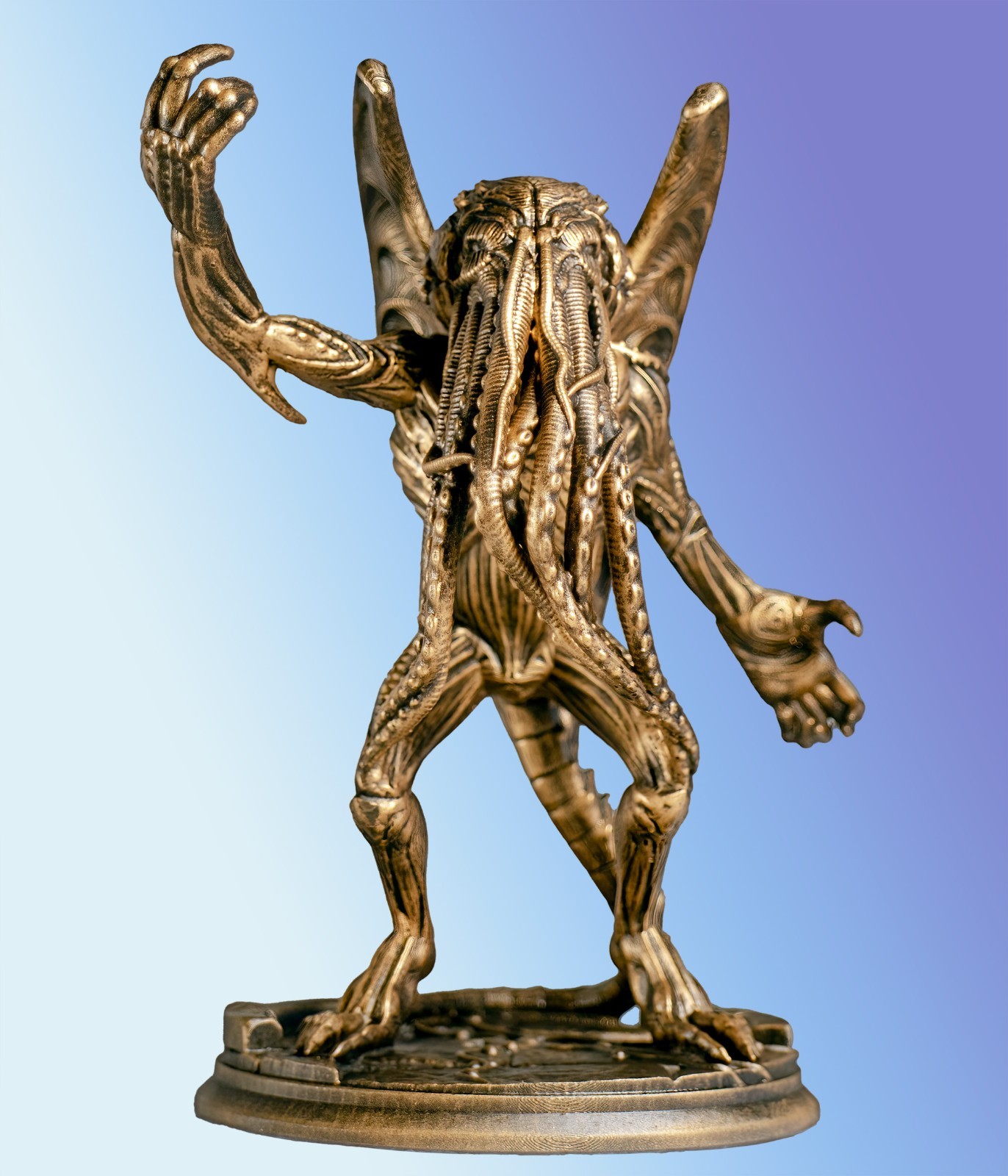 Cthulhu Statue. The Great Old One – Gigantic Alien Monster by H.P. Lovecraft