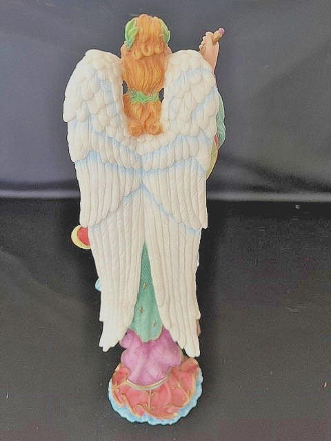 VINTAGE 1998 LENOX THE ANGELS OF LIFE COLLECTION THE ANGEL OF FREEDOM 11.5″