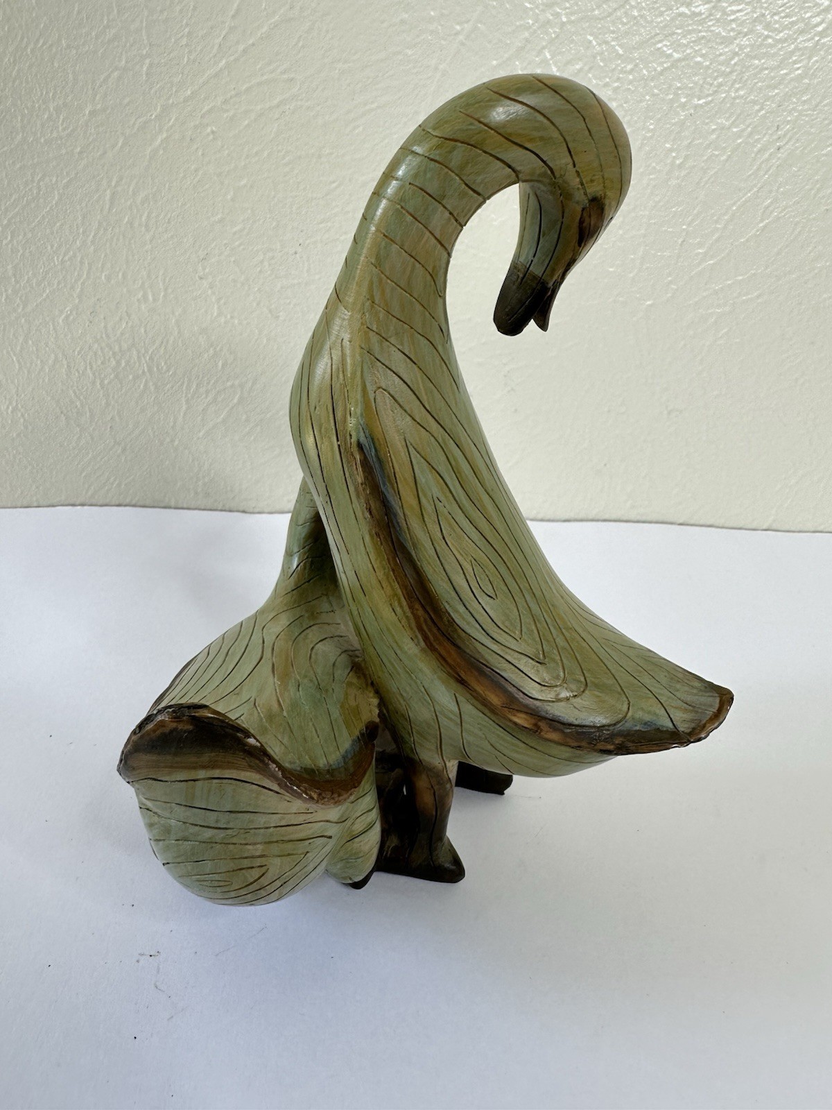 Vintage Resin Composite “Lover Ducks” Figurine Tii Collections Farmhouse Style