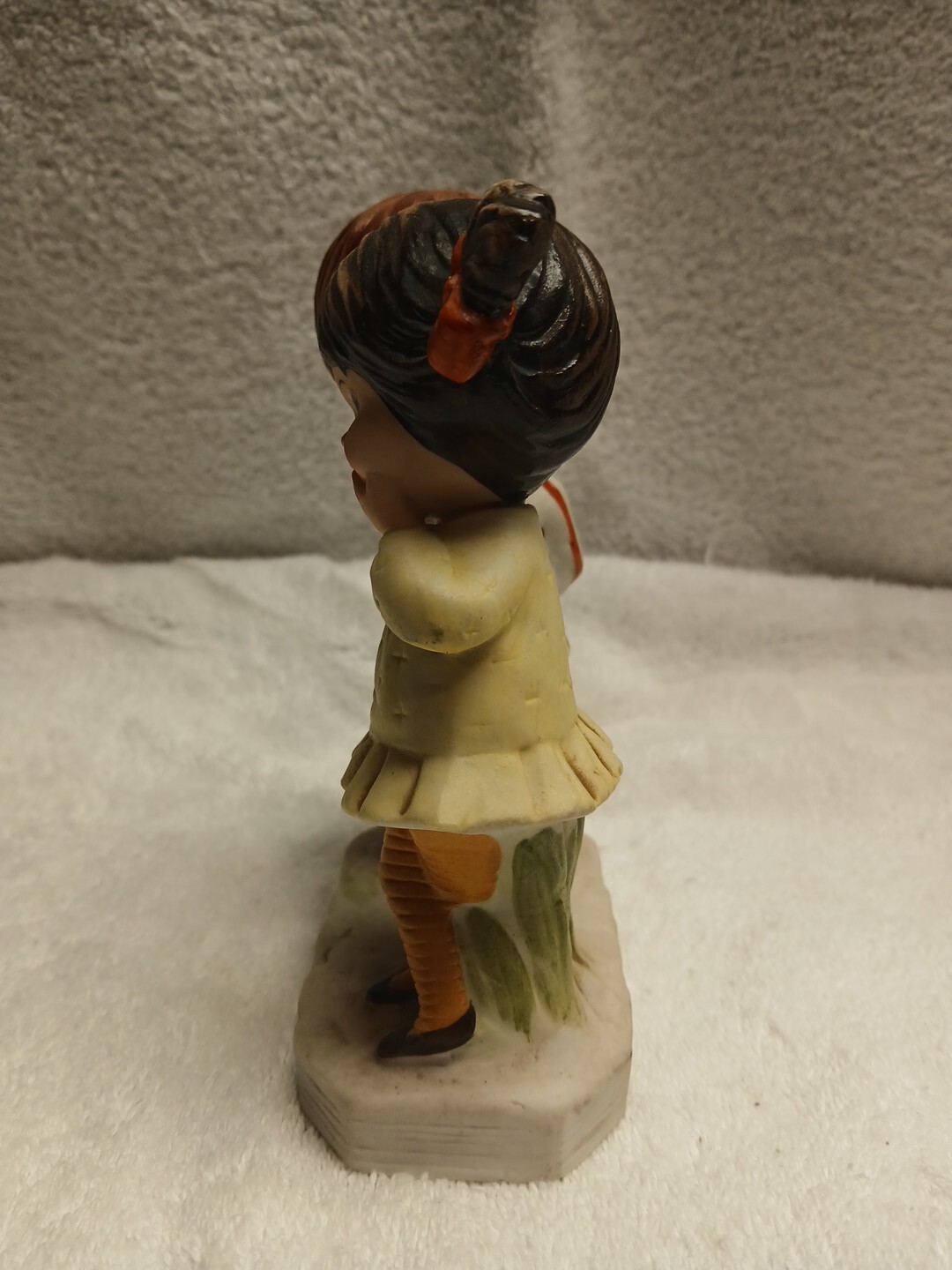 Vintage Moppets by Fran Mar Boy Girl Ceramic Figurine 1971. K6