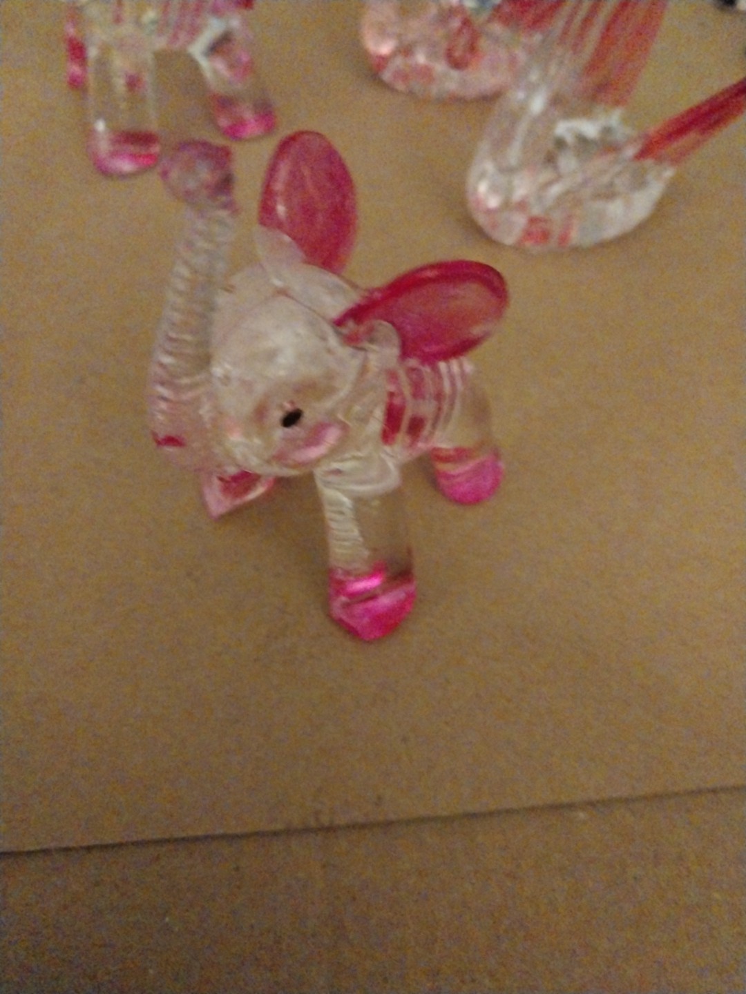 Vintage Small Crystal Pets Decorative Set Of 6 Gift Co