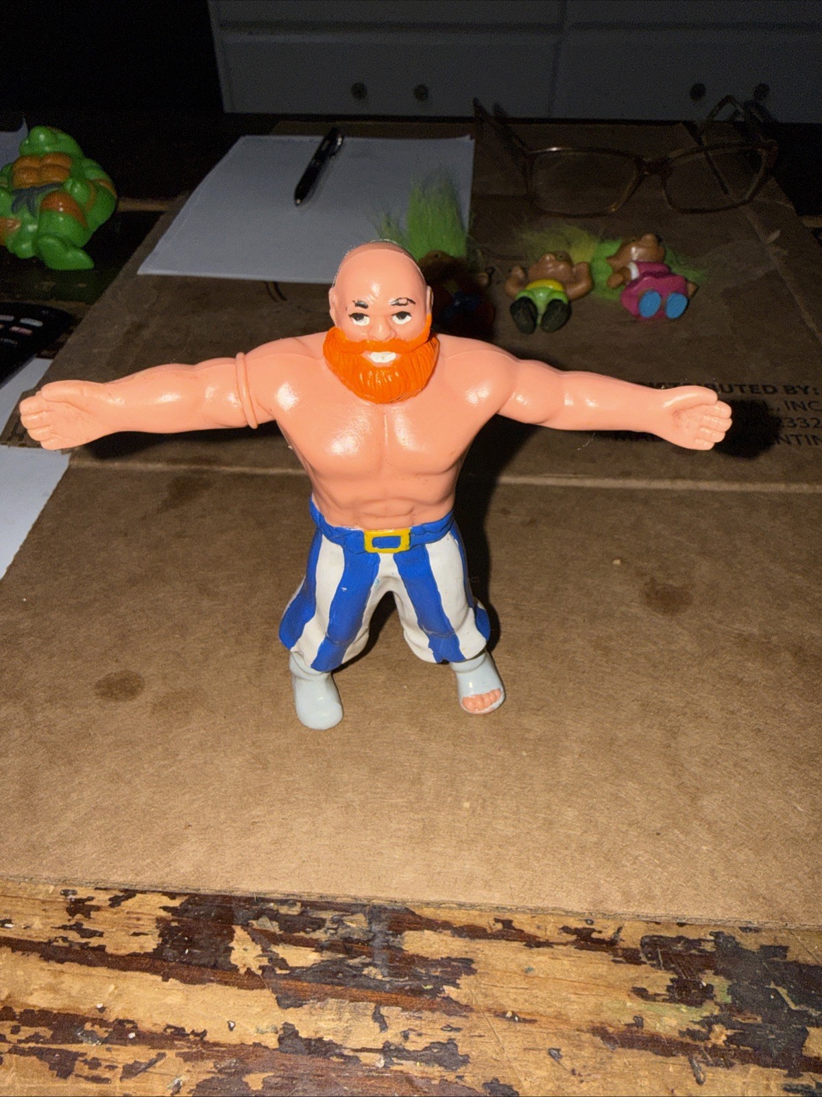 Samson Finn Figure 1991 Just Toys Bend-Ems Pirates of the 7 Seas Great Used Cond