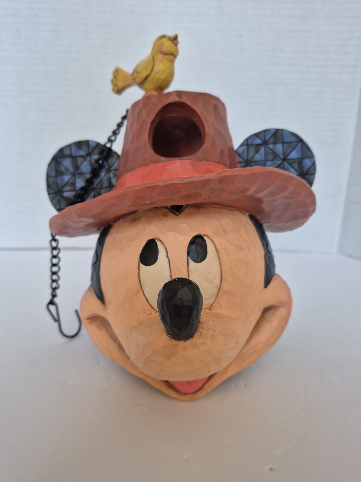 Jim Shore Disney Traditions Showcase Welcome Home Mickey Bird House Enesco Rare