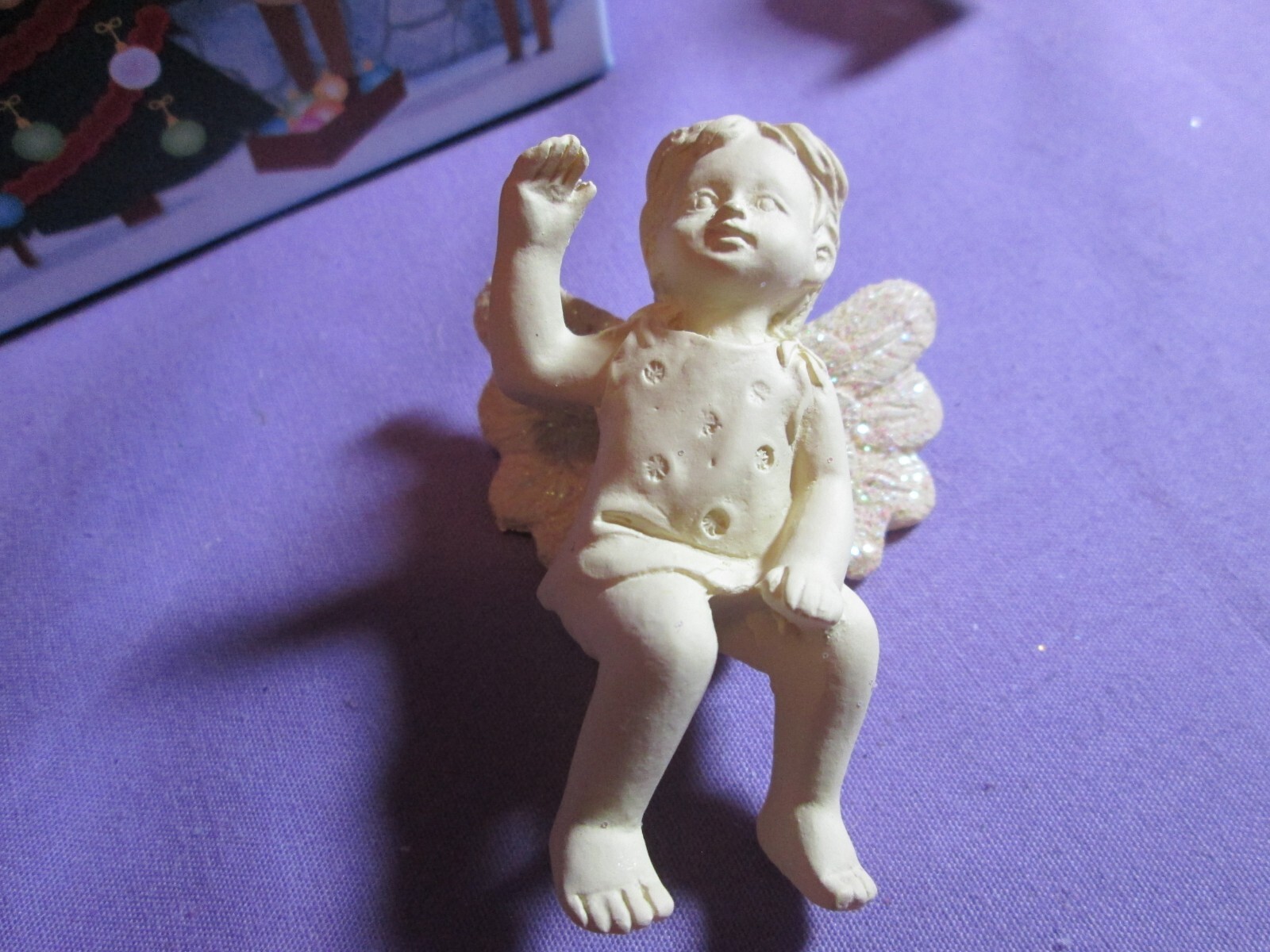 Set of 6 Angelstar Angel Children Clay Comfort Angels Hug & Sit Figurines 2005