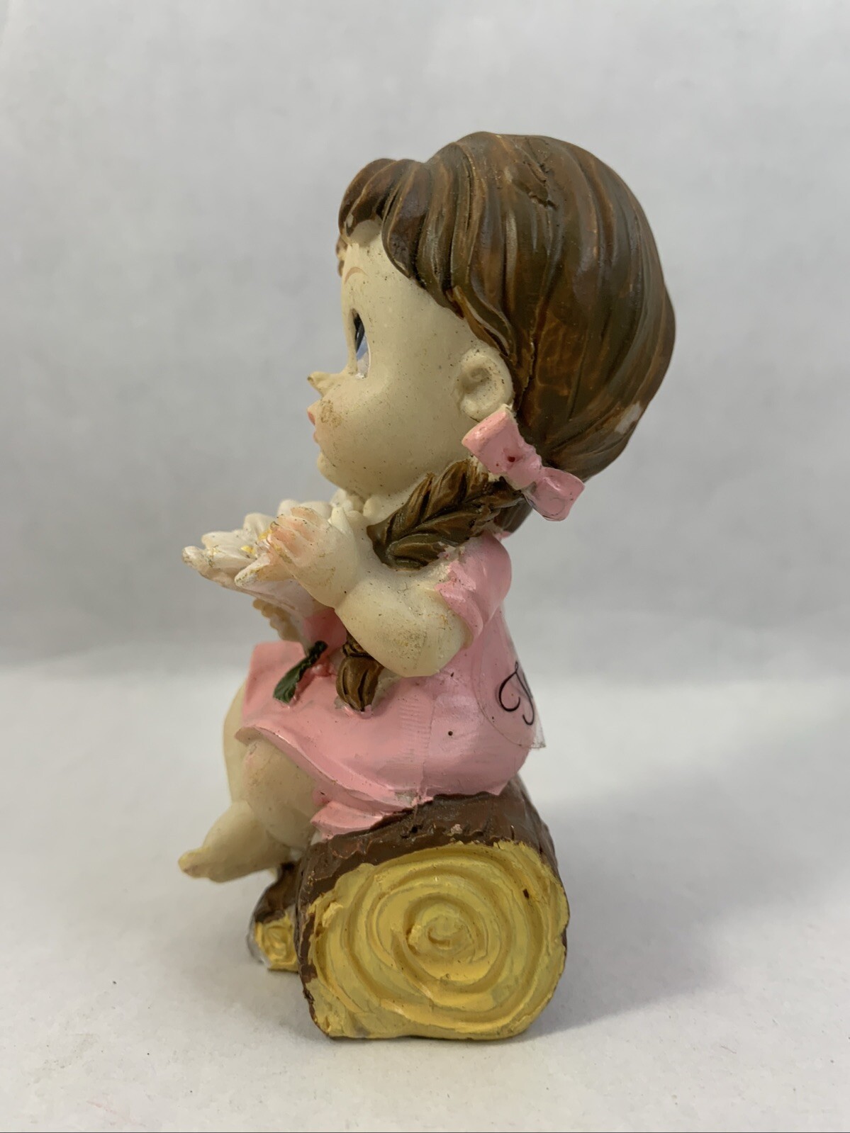 Tender Times Children & Animals Figurines Lot 5 Vintage 4 In. Cute Nursery Decor