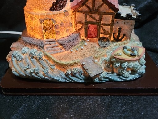 Vintage Lighted Lighthouse (13.5 In X 8 In X 5.5 In)