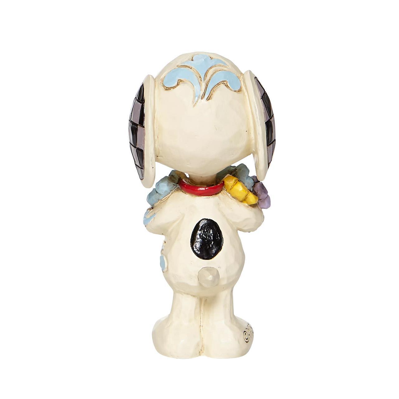 Jim Shore Peanuts Mini Snoopy with Flowers Figurine 6007962