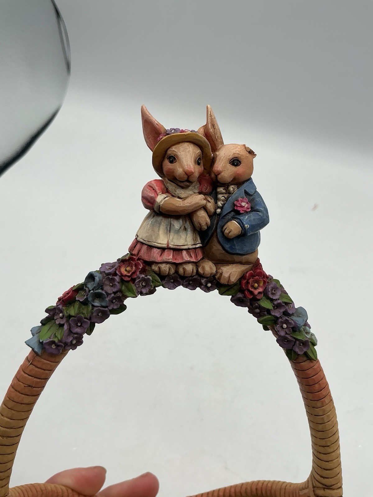 Jim Shore 2006 “Gathering Joy” Basket