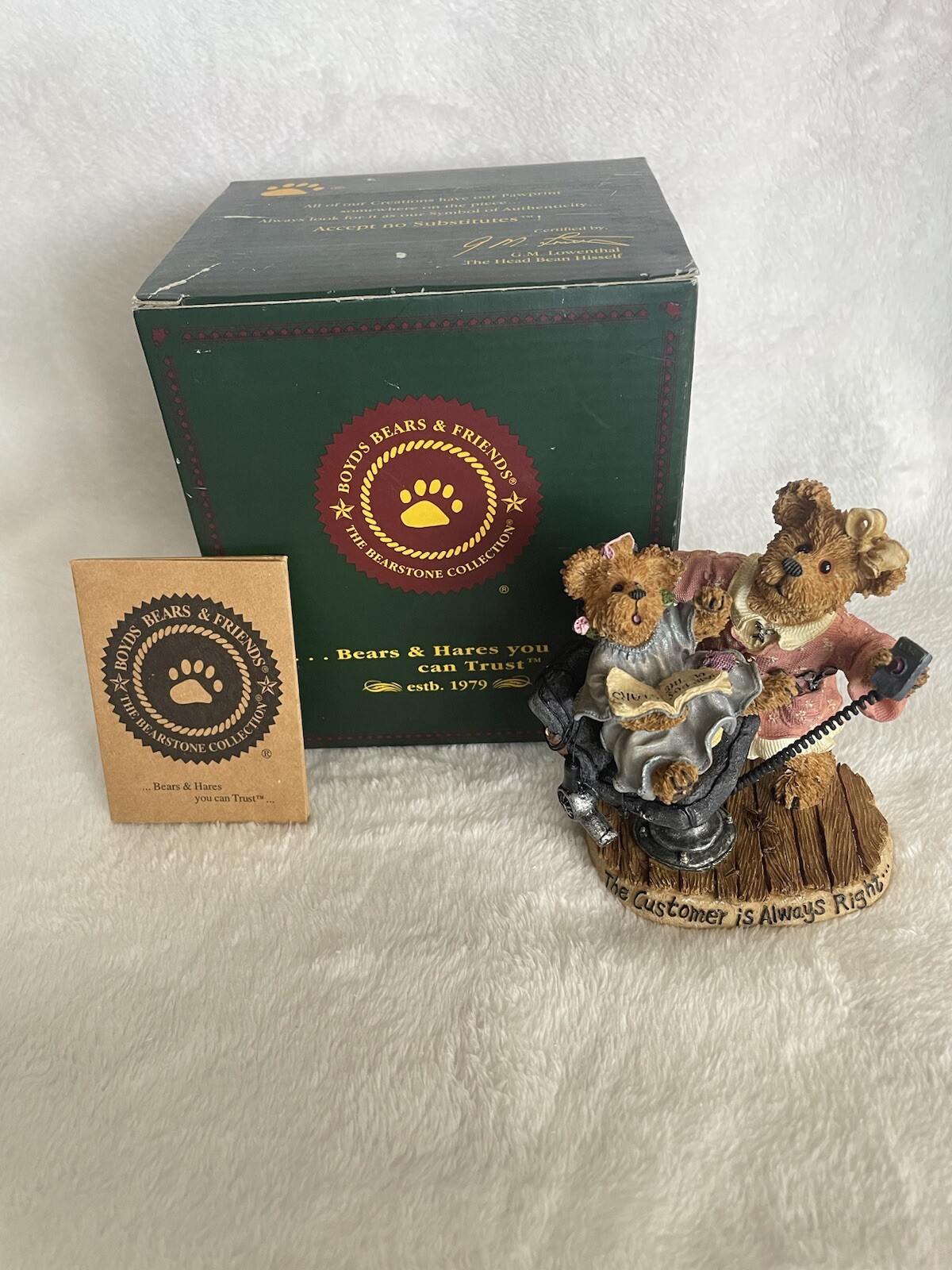 Boyd’s Bears, Alice Clipensnip With Pita No Charge, 1E/1842