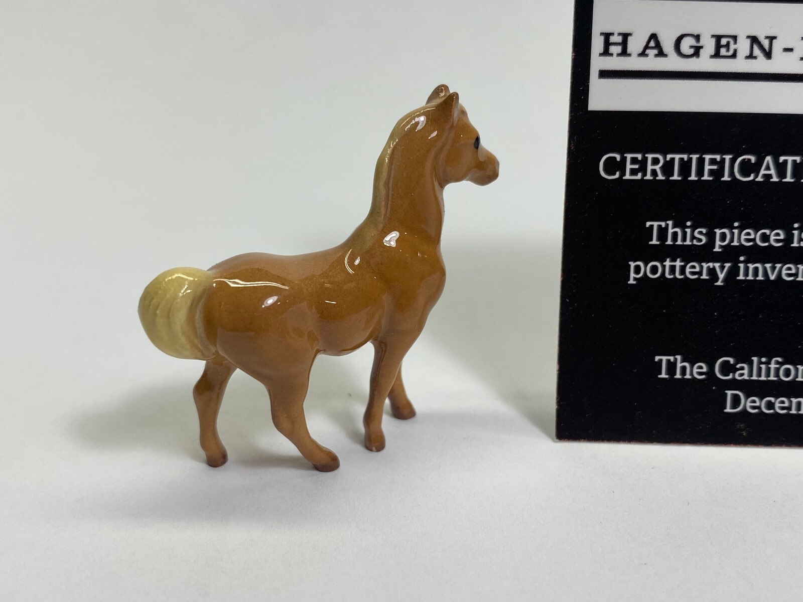 Hagen Renaker #524 451 Mini Small Stallion Chestnut NOS Last of Factory Stock