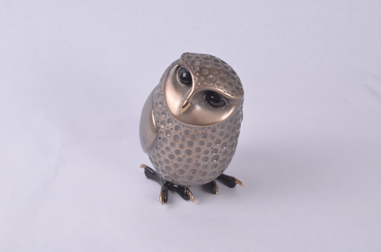 Tim Cotterill Alfie – Pristine Silver Limited Edition Bronze Owl