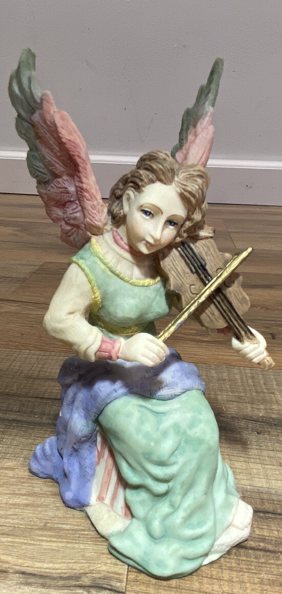 International Resourcing Services Angel Figurine Fiddler BA01 6″ Tall Figure