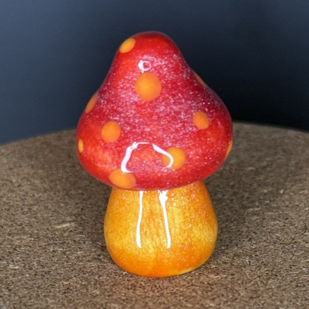 Handmade Miniature Mushroom