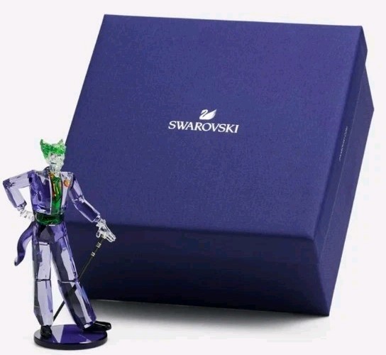 Swarovski DC Comics The Joker Batman Crystal Figurine Collectible Free Shipping