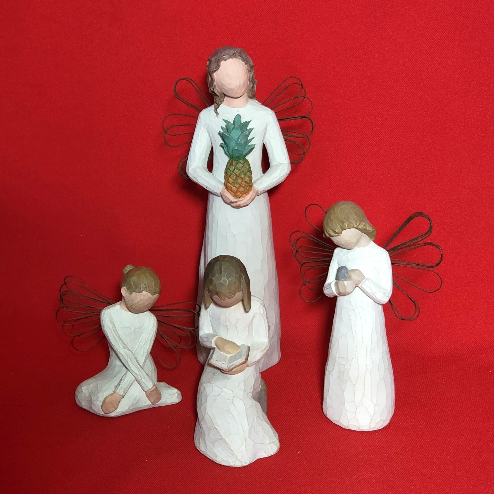 VTG Willow Tree Angel of Healing Serenity Angel Welcoming Angel Wisdom Figurine