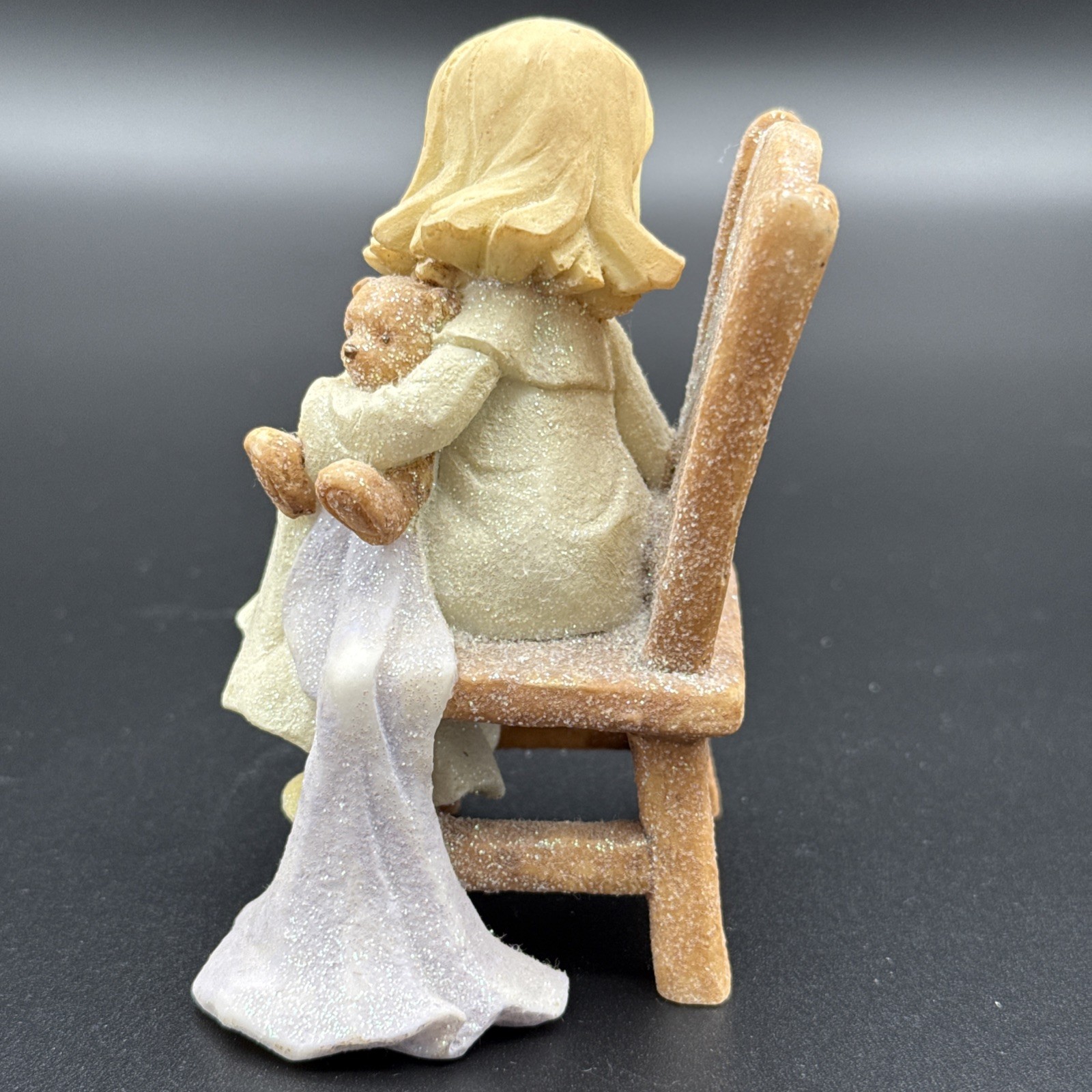 Foundations Enesco Karen Hahn Girl Chair Religious Figurine Forgive Me 112026