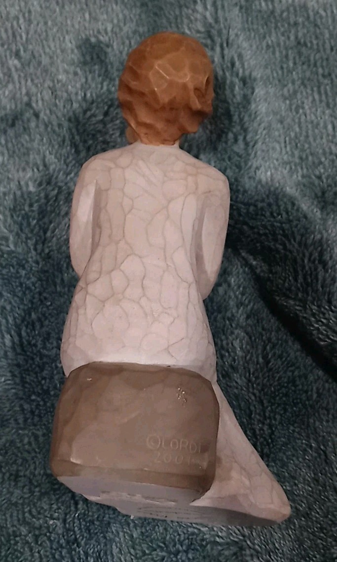 Willow Tree Grandmother with Baby Figurine Demdaco Susan Lordi 2001