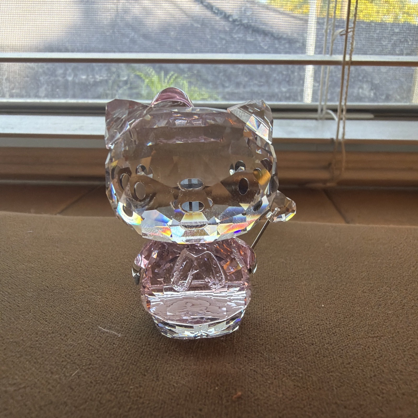 SWAROVSKI Hello Kitty Fairy Crystal Figurine 2013 Limited Edition Sanrio Pink