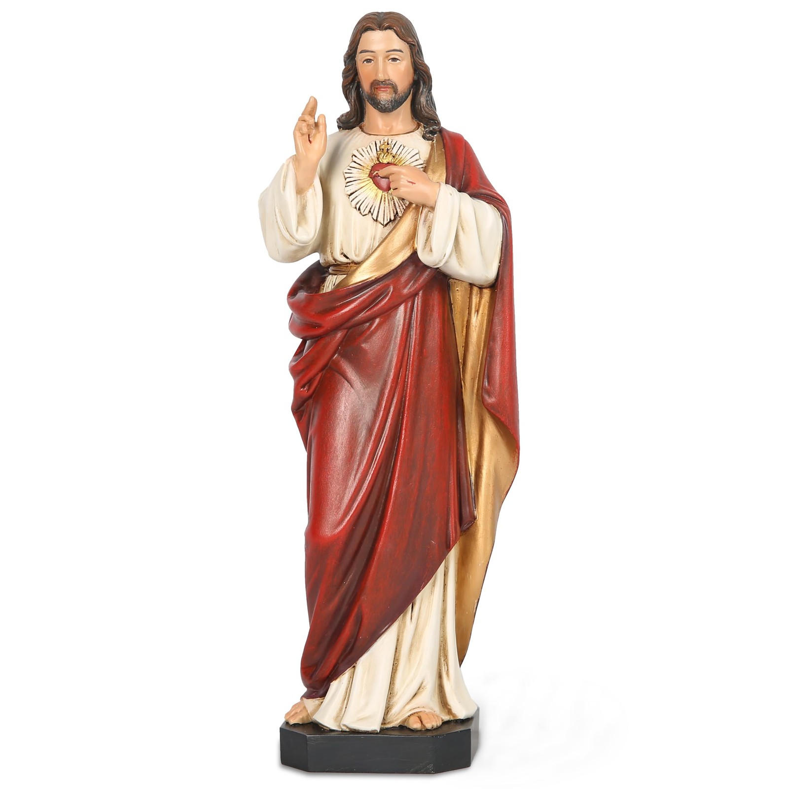BC Catholic Sacred Heart of Jesus Statue, Catholic Figurine, Religious Gift, 10
