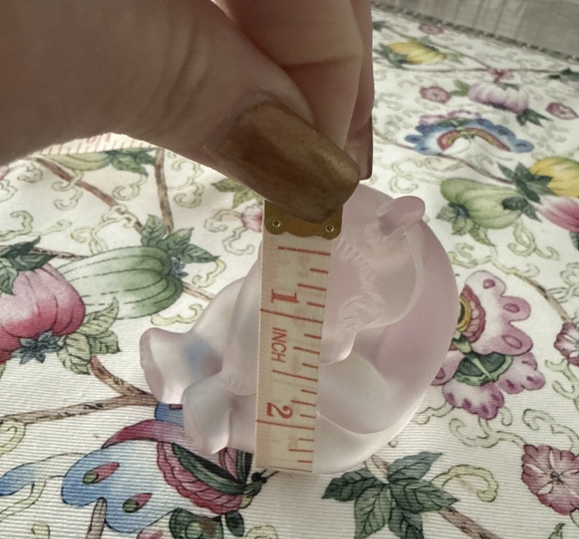 Lalique Sitting Panda Bear Crystal