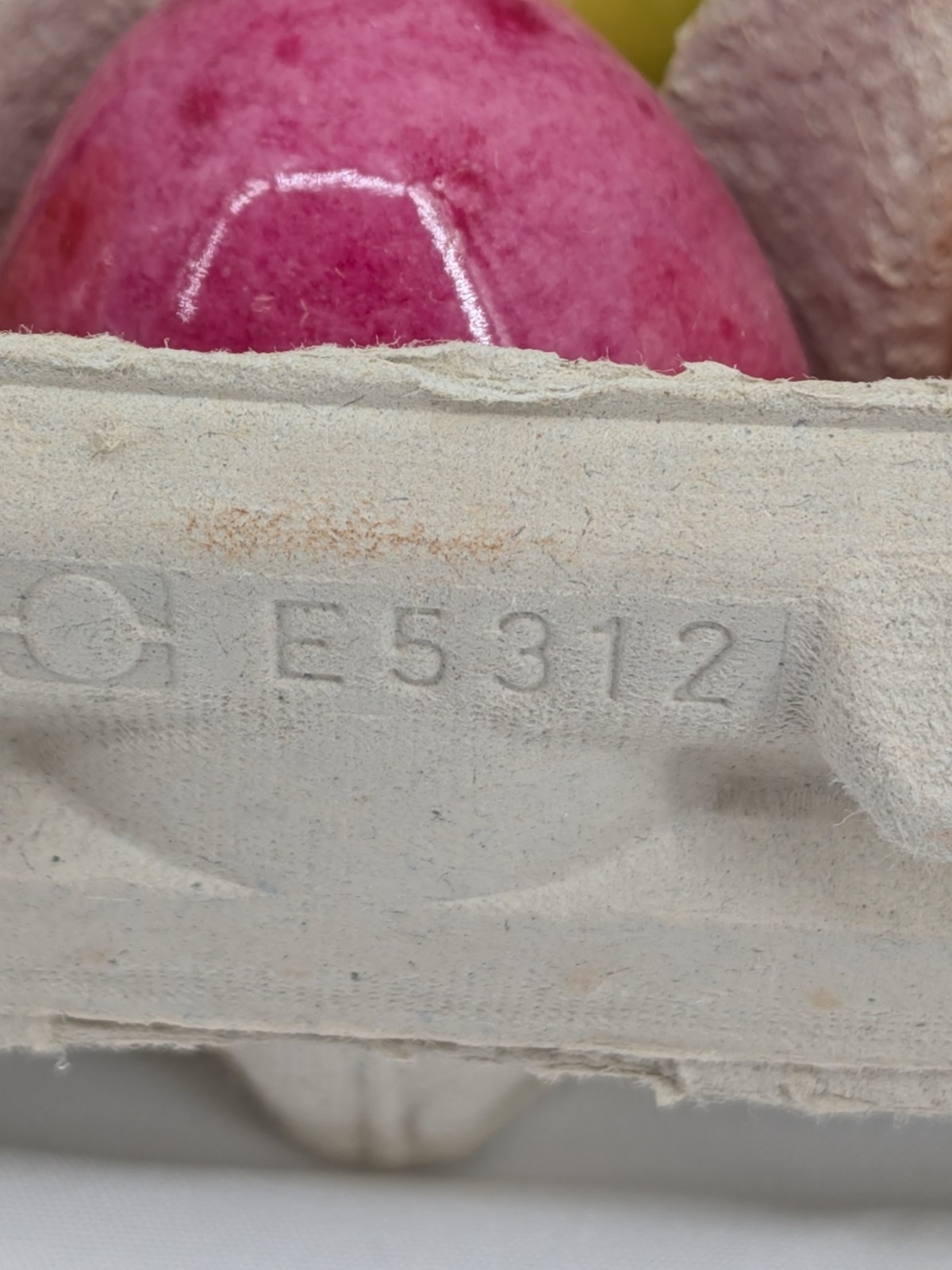 Ducceschi Alabaster Eggs Set of 6 Hand Carved Made in Italy Decorative