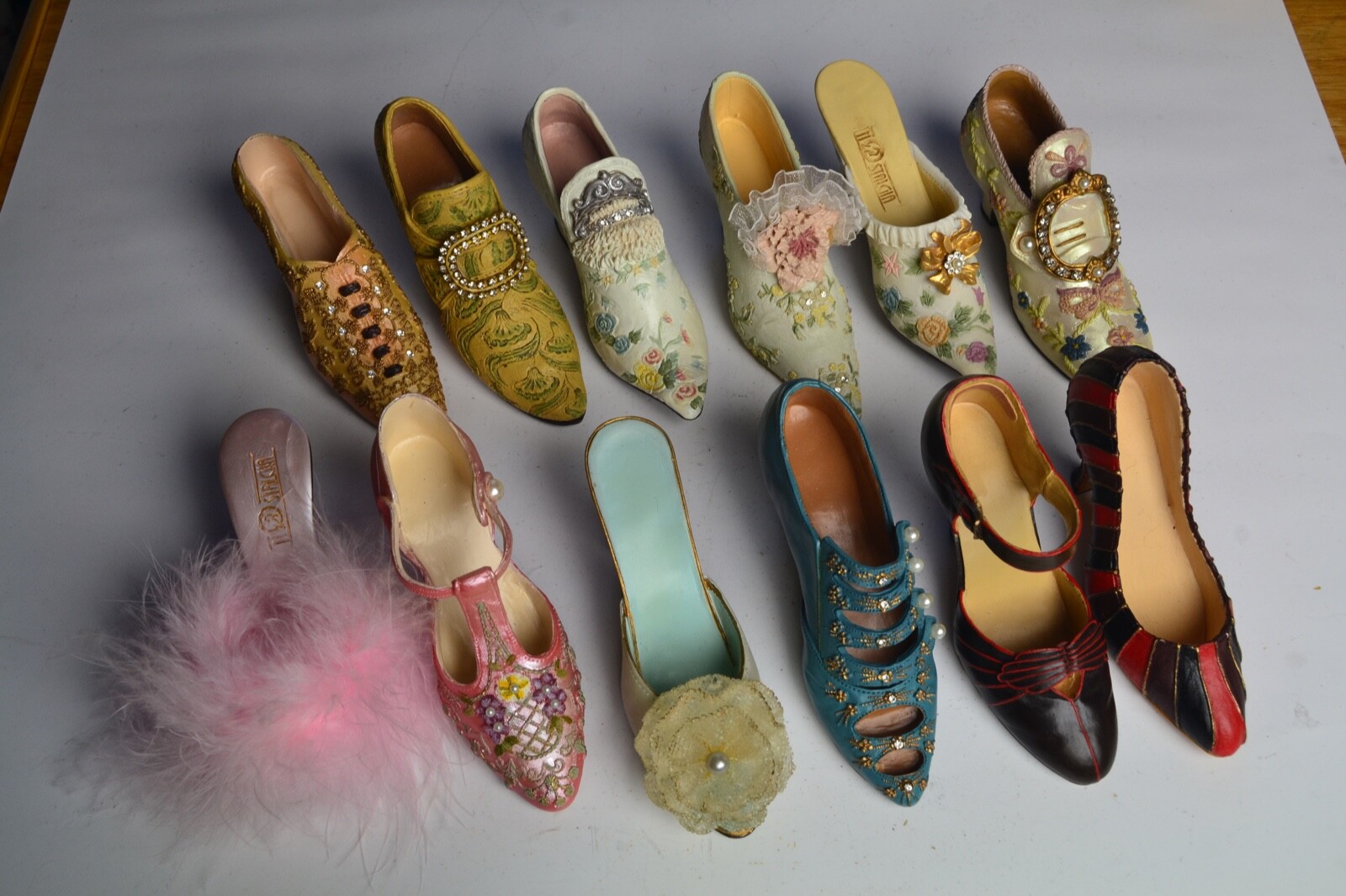 Collectible Miniature Shoes, NOT Just the Right Shoe. Buy 1 or more,