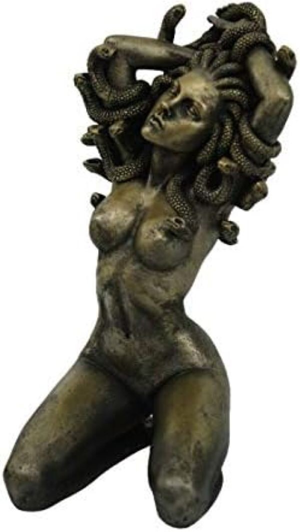 Pacific Giftware Medusa Gorgon with Snake Hair Classic Statue Figurine