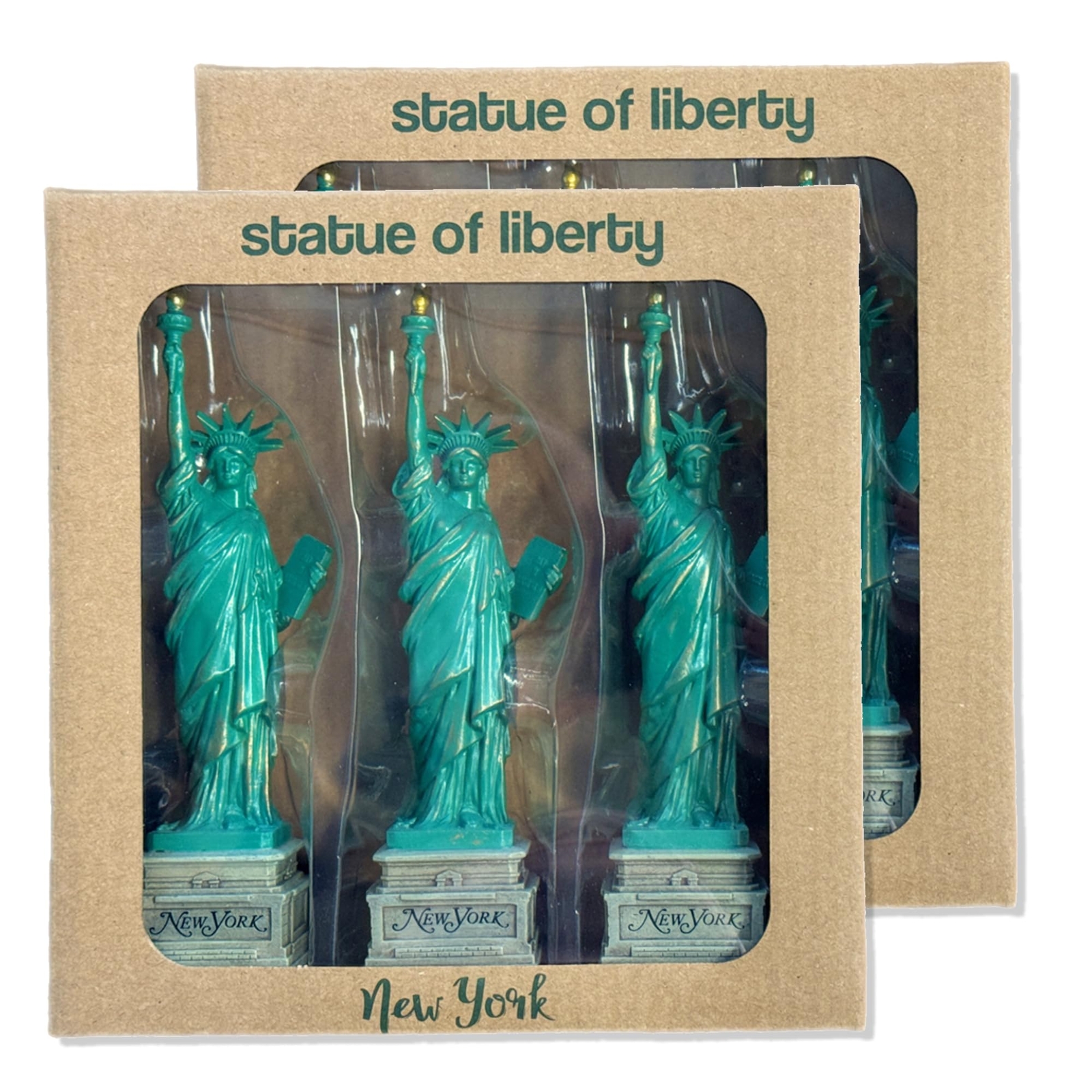 City-Souvenirs Statue of Liberty 6 Inch Replica (3 Pack) (6) (New)