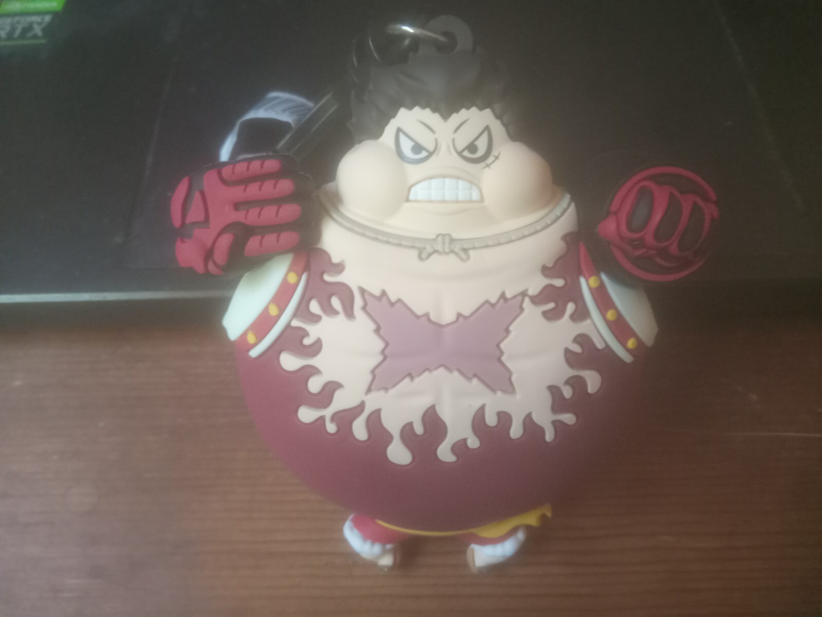 One Piece Series 4 Figural Bag Clip 3 Inch Luffy Gear 4