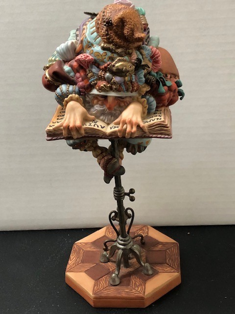 James Christensen limited edition porcelain figurine The Scholar