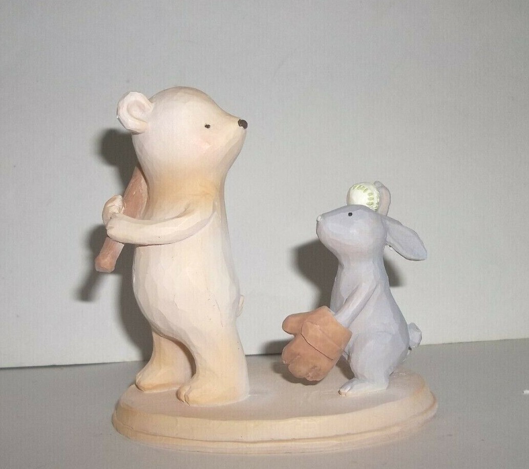 HEART STRING TEDDIES MILESTONES “FIRST BASEBALL GAME” #SS53787 2008 NIB