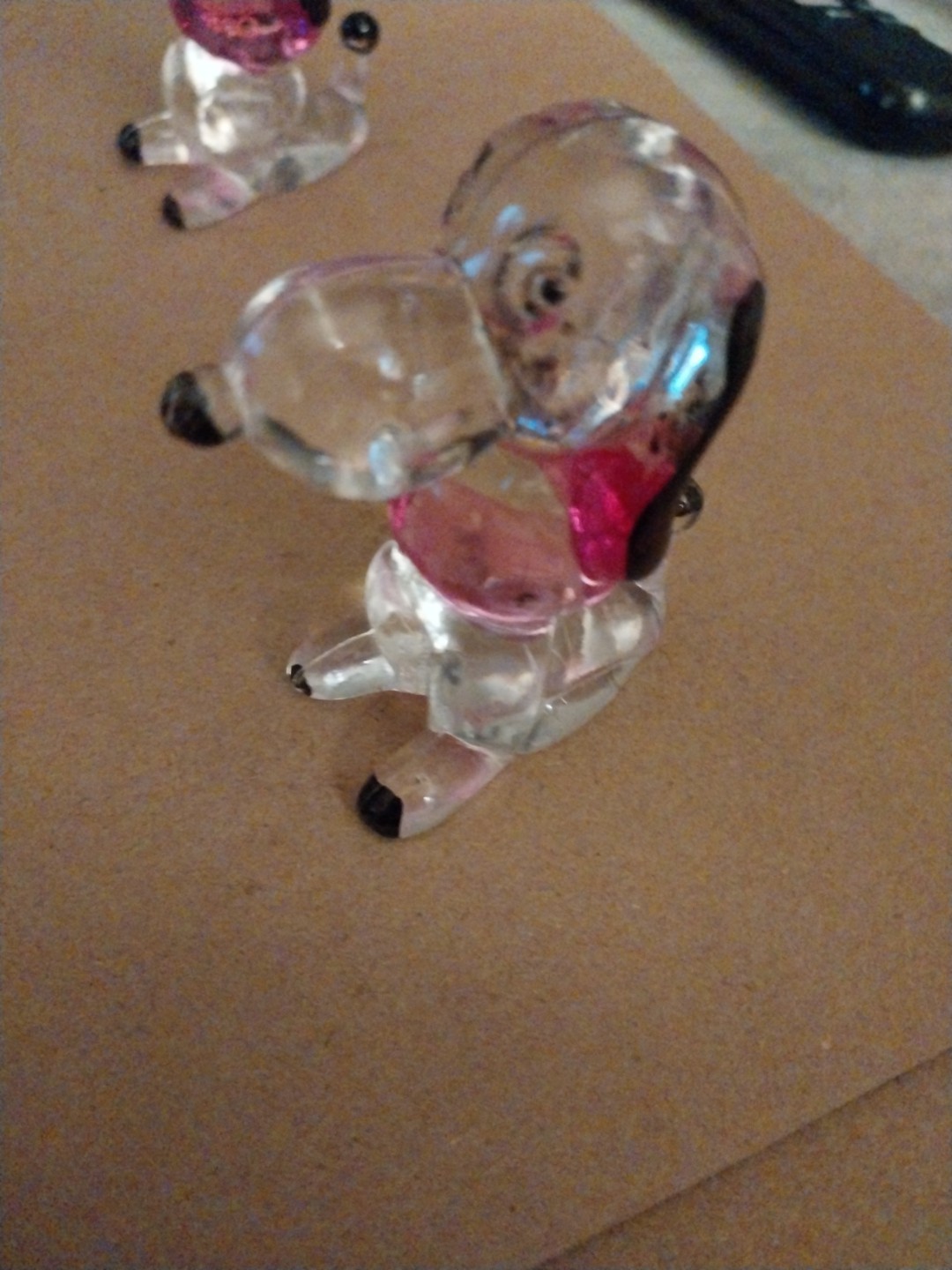 Vintage Small Crystal Pets Decorative Set Of 6 Gift Co