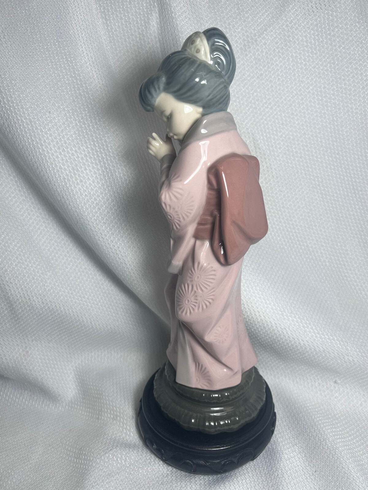 VTG Lladró Daisa 1978 Geisha Girl Hand Made In Spain Sculpture Figurine On Stand