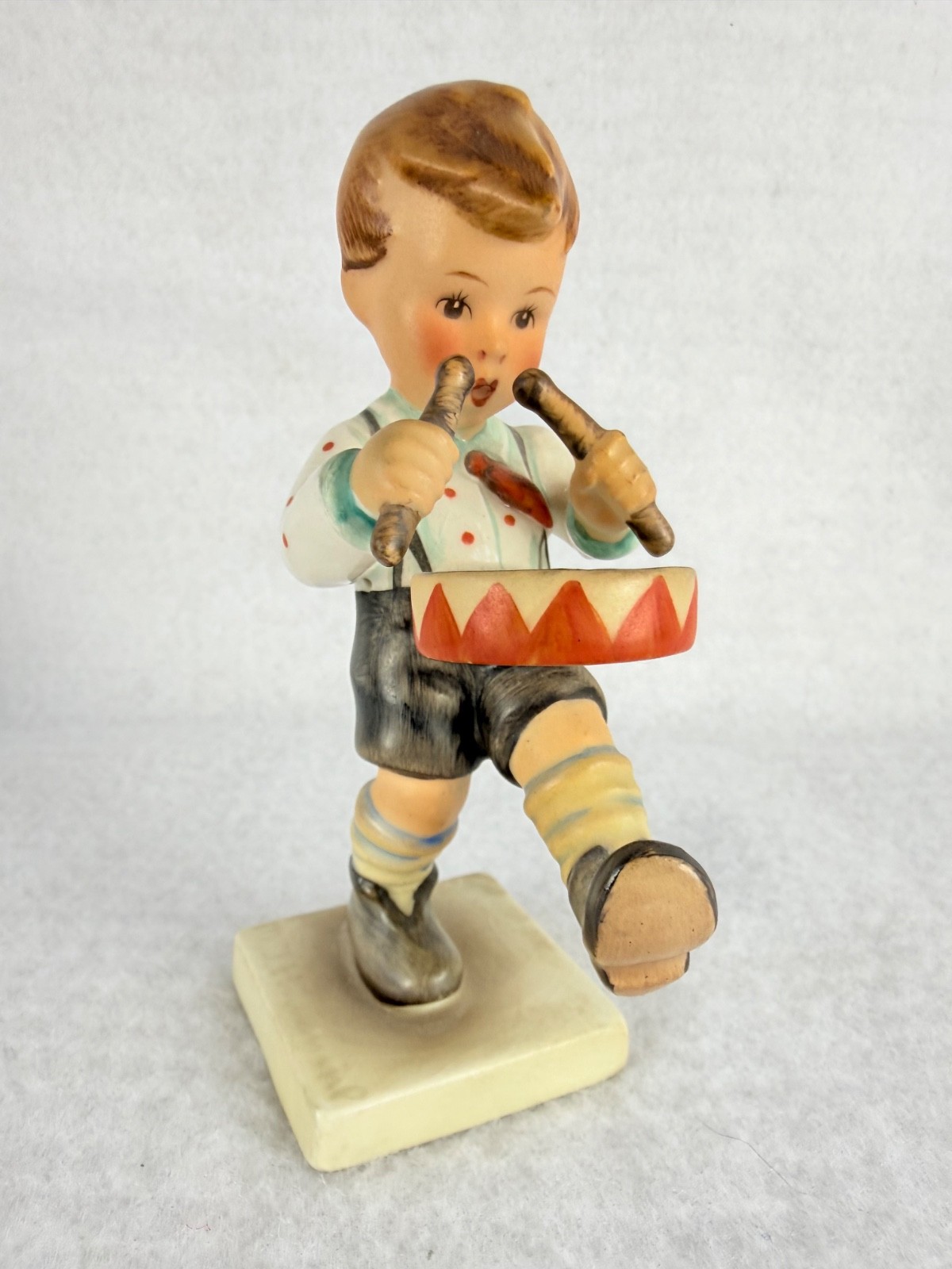 Goebel Hummel Little Drummer Boy Figurine 1950s W Germany Vintage #240 TMK2