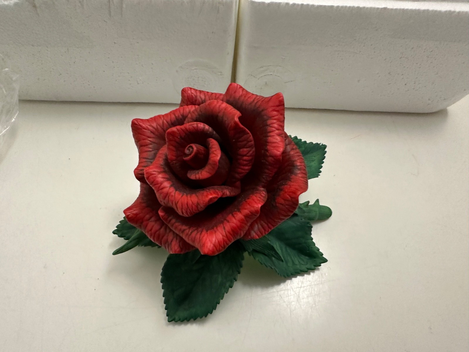 Lenox Red Rose Garden Flower Collection Porcelain Figurine – No Box or Paperwork