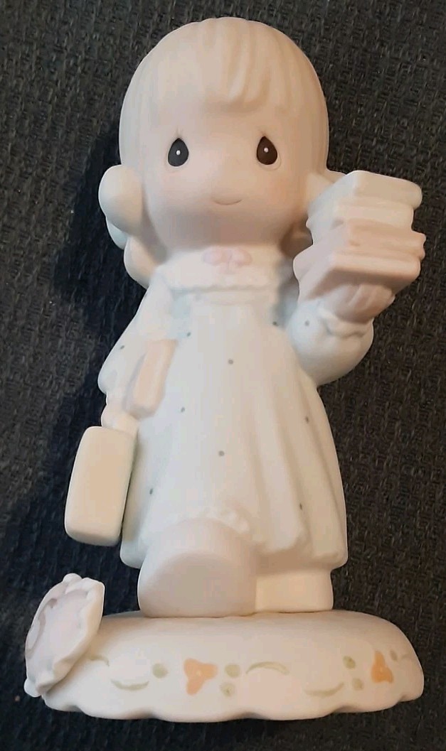 Precious Moments Growing In Grace Girl With Books Age 5 Enesco Unboxed